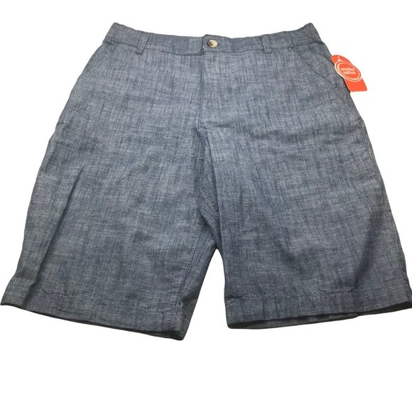 wonder nation Other - Wonder Nation Boy's Size 18 Adjustable Waist Flat Front Shorts Blue New